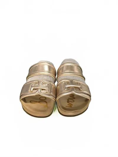 Sam Edelman Women's Rowan Slides In Gold