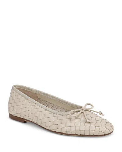 SAM EDELMAN WOMEN'S RUTHIE LEATHER BALLET FLATS