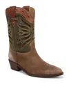 Sam Edelman Women's Rylin Cowboy Boots In Multi