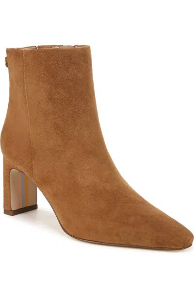 Sam Edelman Women's Saige Ankle Bootie In Frontier Brown