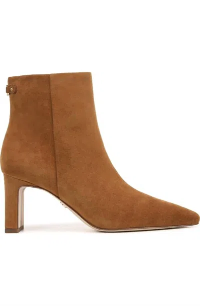 Sam Edelman Women's Saige Ankle Bootie In Frontier Brown In Multi