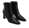 Sam Edelman Saige Ankle Bootie Black Leather In Black
