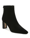 Sam Edelman Saige Womens Faux Suede Block Heel Mid-calf Boots In Black