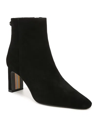 SAM EDELMAN WOMEN'S SAIGE POINTED TOE MID HEEL ANKLE BOOTIES