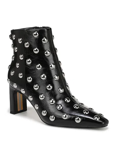 SAM EDELMAN WOMEN'S SAIGE STUD LEATHER BOOTIES