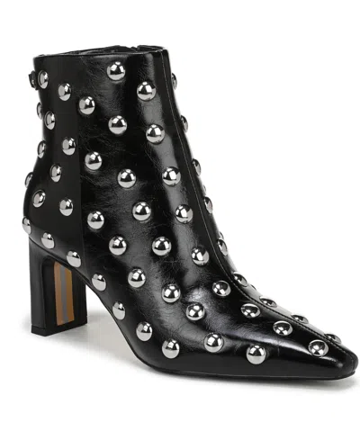 SAM EDELMAN WOMEN'S SAIGE STUD ZIPPER BOOTIES