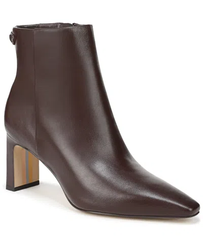 Sam Edelman Women's Saige Zipper Booties In Brown