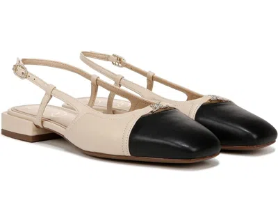 Sam Edelman Women's  Kara 2 J0634m4902 Flat Sand Leather Slingback Hawk1508 In Neutral