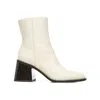 Sam Edelman Winnie Bootie Modern Ivory Leather In White