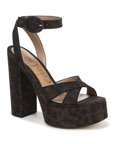 Sam Edelman Women's Savannah Leather Platform Sandals In Multi