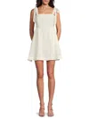 Sam Edelman Women's Shoulder Tie Minidress