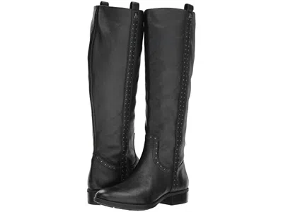 Sam Edelman Women's Studded Leather Tall Riding Boots In Black