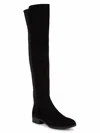 Sam Edelman Women's Suede Leather Over The Knee Boots In Black In Black