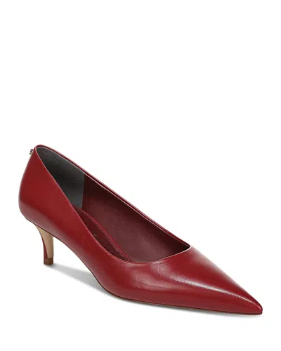 Sam Edelman Women's Summer Pointed Pumps In Red