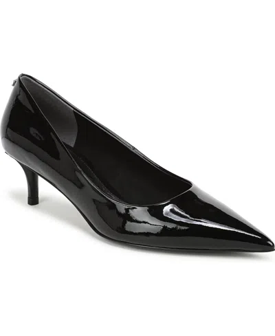 Sam Edelman Summer Pointed Toe Kitten Heel Pump In Black