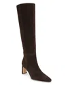 Sam Edelman Wide Calf Sylvia Boot In Chocolate Brown