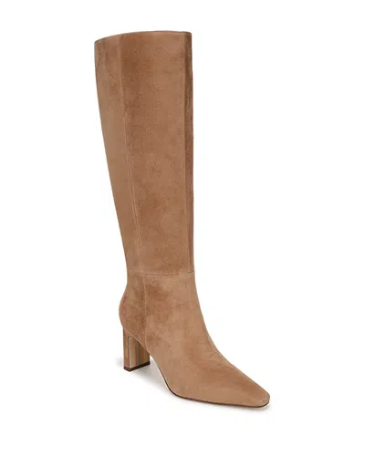 Sam Edelman Women's Sylvia Suede Tall Boots In Brown