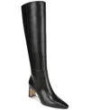 Sam Edelman Sylvia Womens Wide Calf Knee-high Boots In Black