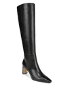Sam Edelman Sylvia Snip Toe Knee High Dress Boots Regular Wide Calf In Black