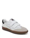 Sam Edelman Women's Talia Velcro Sneaker In White/black