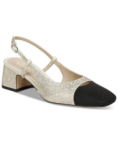 Sam Edelman Women's Tarra Glitz Slip-on Slingback Pumps In Multi
