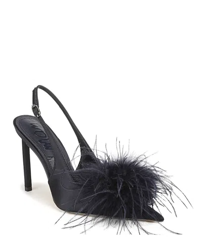 Sam Edelman Women's Tegan Feather Slingback Pumps In Blue