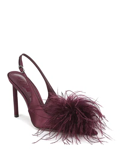 Sam Edelman Women's Tegan Feather Slingback Pumps In Purple