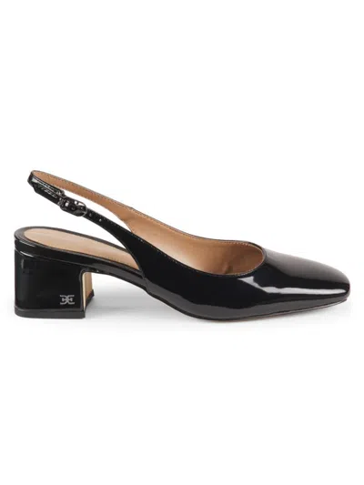 Sam Edelman Women's Terra 51mm Square Toe Block Pumps In Black