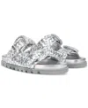 Sam Edelman Women's Tiffanie Slide Flat Sandals In Silver