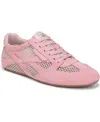 Sam Edelman Tobi Mesh Court Sneakers In Pink