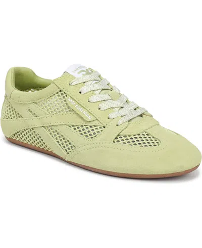 Sam Edelman Women's Tobi Lace-up Shoes In Citron Green
