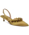 Sam Edelman Women's Trent Embellished Slingback Kitten-heel Pumps In Green