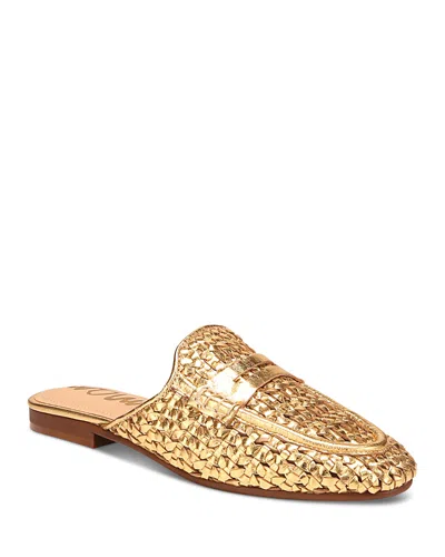Sam Edelman Women's Tullie Mule Flats In Gold