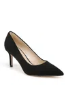 Sam Edelman Vienna Pointed Toe Heel Black Suede In Black