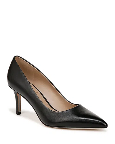 SAM EDELMAN WOMEN'S VIENNA POINTED TOE MID HEEL PUMPS
