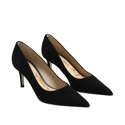 Sam Edelman Women's Vienna Pump In Black Suede