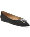 Sam Edelman Wanda Tour Womens Dressy Pointed Toe Ballet Flats In Black