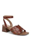 Sam Edelman Wayla Ankle Strap Sandal Toasted Whiskey Leather In Toasted Whiskey