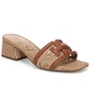 Sam Edelman Waylon Weave In Rich Congac,tawny Tan Leather