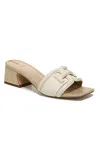 Sam Edelman ‘waylon' 45 Double E Single Band Leather Block Heeled Sandals In Multi