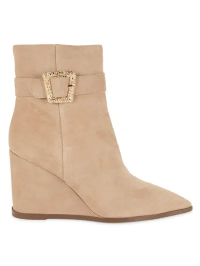 Sam Edelman Women's Weslie Suede Boots In Beige