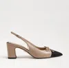 Sam Edelman Women's Willette Slingback Block Heel In Beige