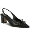 Sam Edelman Willette Slingback Pointed Cap Toe Pump In Black
