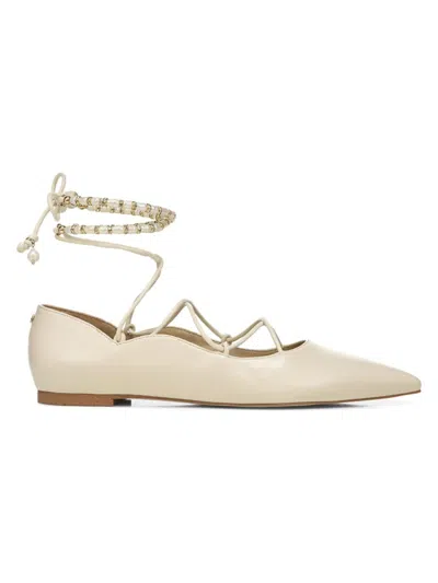 Sam Edelman Women's Winslet Pointed Toe Flats In Ivory