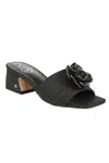 Sam Edelman Women's Winsley Block Heel Slide Sandal In Black In Black