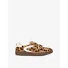 Sam Edelman Womens Brown/oth Talia Suede Low-top Trainers Eur 39 / 6 Uk