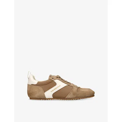 Sam Edelman Womens Brown/oth Zaria Leather Low-top Trainers Eur 38/5 Uk
