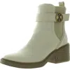 Sam Edelman Womens Embellished Man Made Mid-calf Boots In White