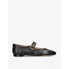 Sam Edelman Womens  Michaela Leather Ballet Flats