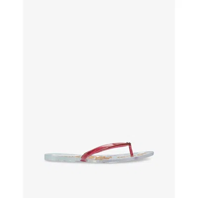 Sam Edelman Womens Pink Dean Jelly Sandals Eur 37.5 / 4.5 Uk